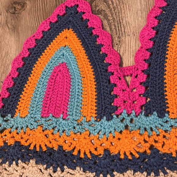 SHEIN crochet halter top 2XL - Picture 2 of 3